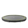 EXIT Silhouette sports Bodentrampolin ø366cm - schwarz
