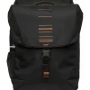 Fahrrad-Doppelpacktasche Vigo Double Racktime 2.0 , schwarz-orange
