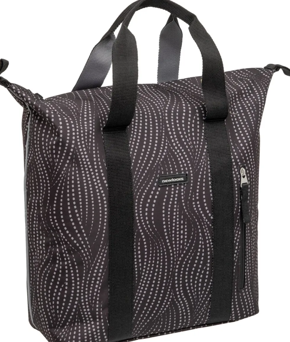 Fahrrad-Shoppertasche Kota Alma, schwarz