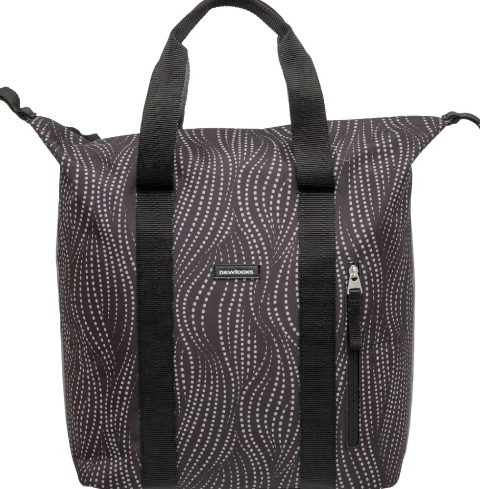 Fahrrad-Shoppertasche Kota Alma, schwarz