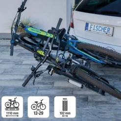 FISCHER Kupplungs-Fahrradträger ProlineEvo sw