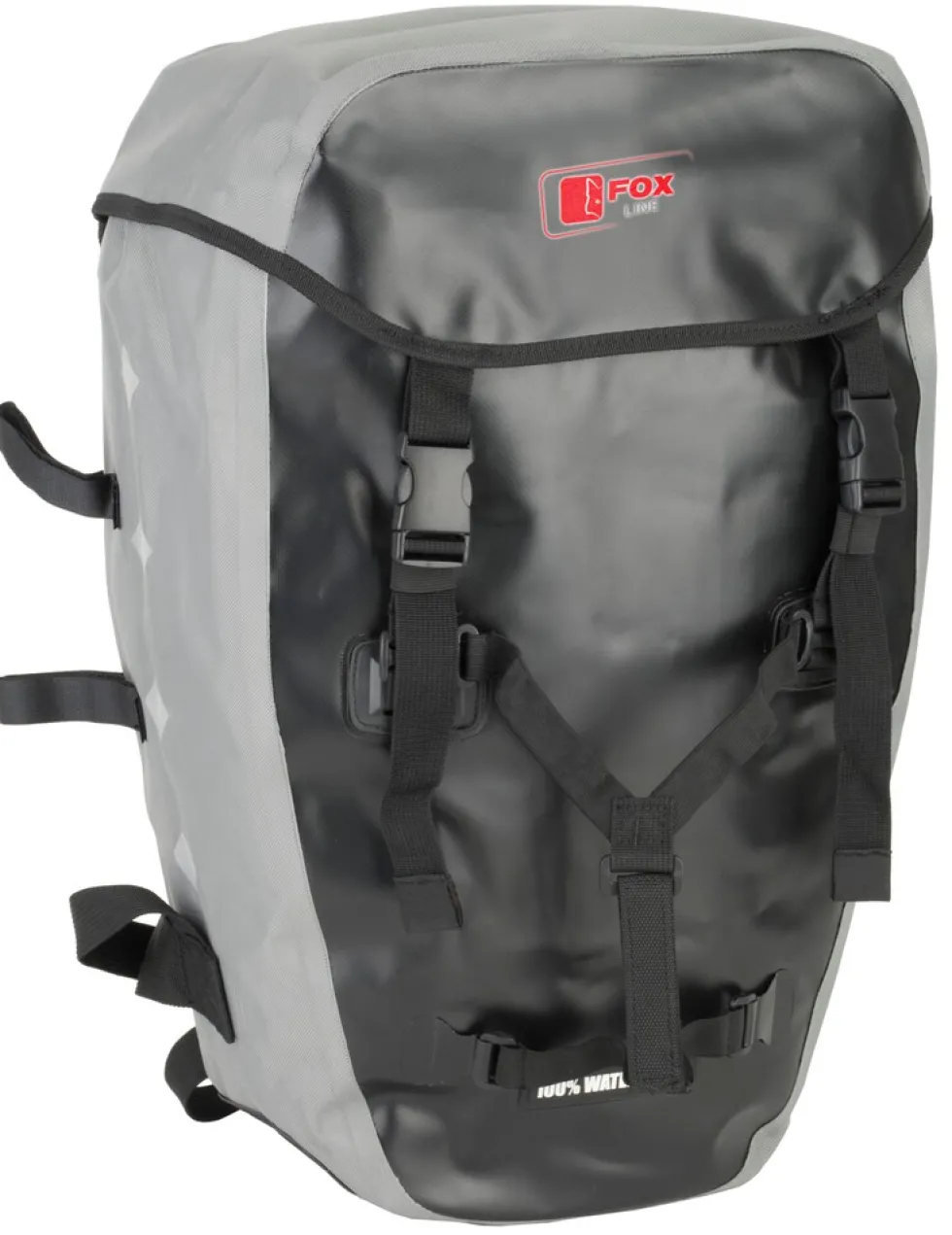 Fox Line Rucksack, schwarz / grau