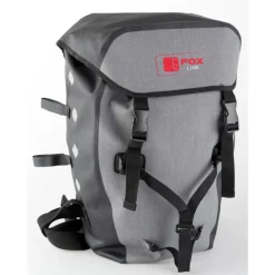Fox Line Rucksack wasserdicht schwarz/grau
