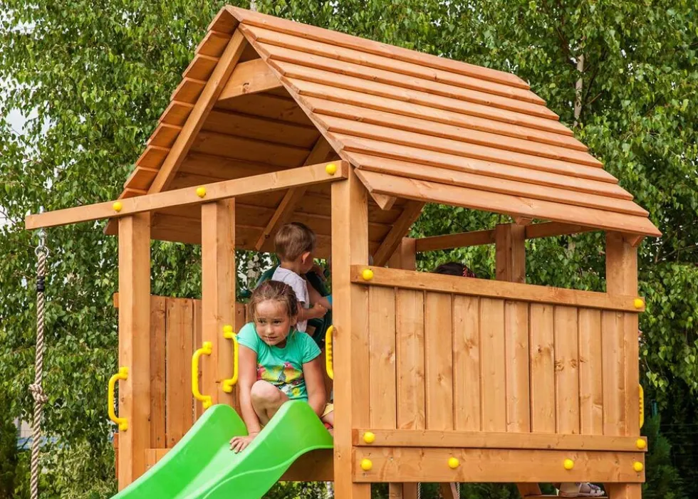 FUNGOO MAXI SET Spielturm Klettergerüst FUN GYM