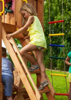 FUNGOO MAXI SET Spielturm Klettergerüst SIZED PLAZA