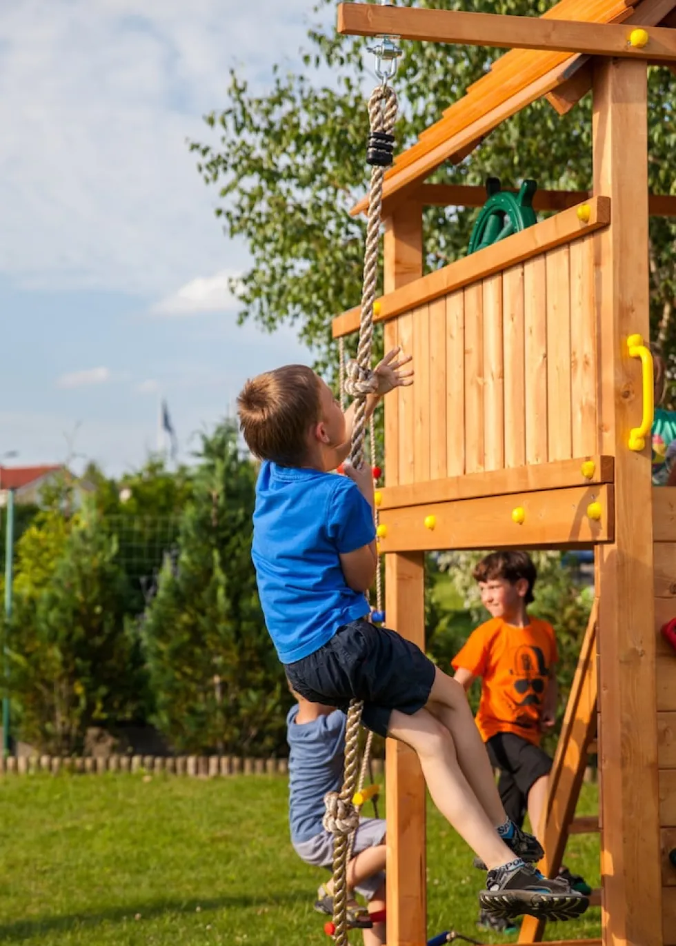 FUNGOO MAXI SET Spielturm Klettergerüst SIZED PLAZA