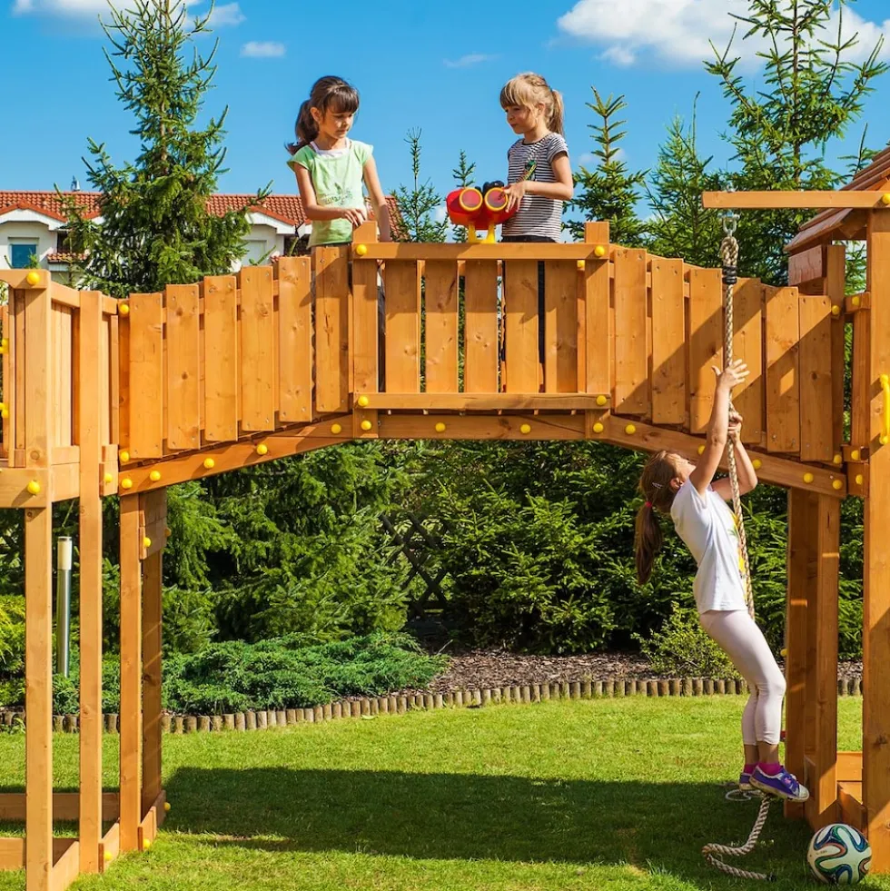 FUNGOO MAXI SET Spielturm Klettergerüst SPIDER LAND
