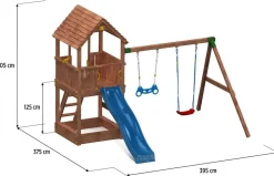 FUNGOO Spielturm FUNGOO JOY Move+ Step On Free Time