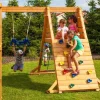 FUNGOO Spielturm Klettergerüst My_SPACE_XL in versch. Ausführungen Spielplatz Holzschaukel