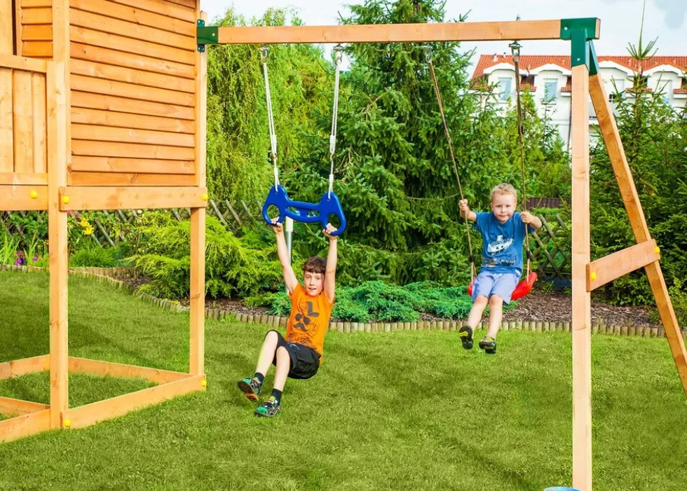 FUNGOO Spielturm Klettergerüst FORTRESS Move+