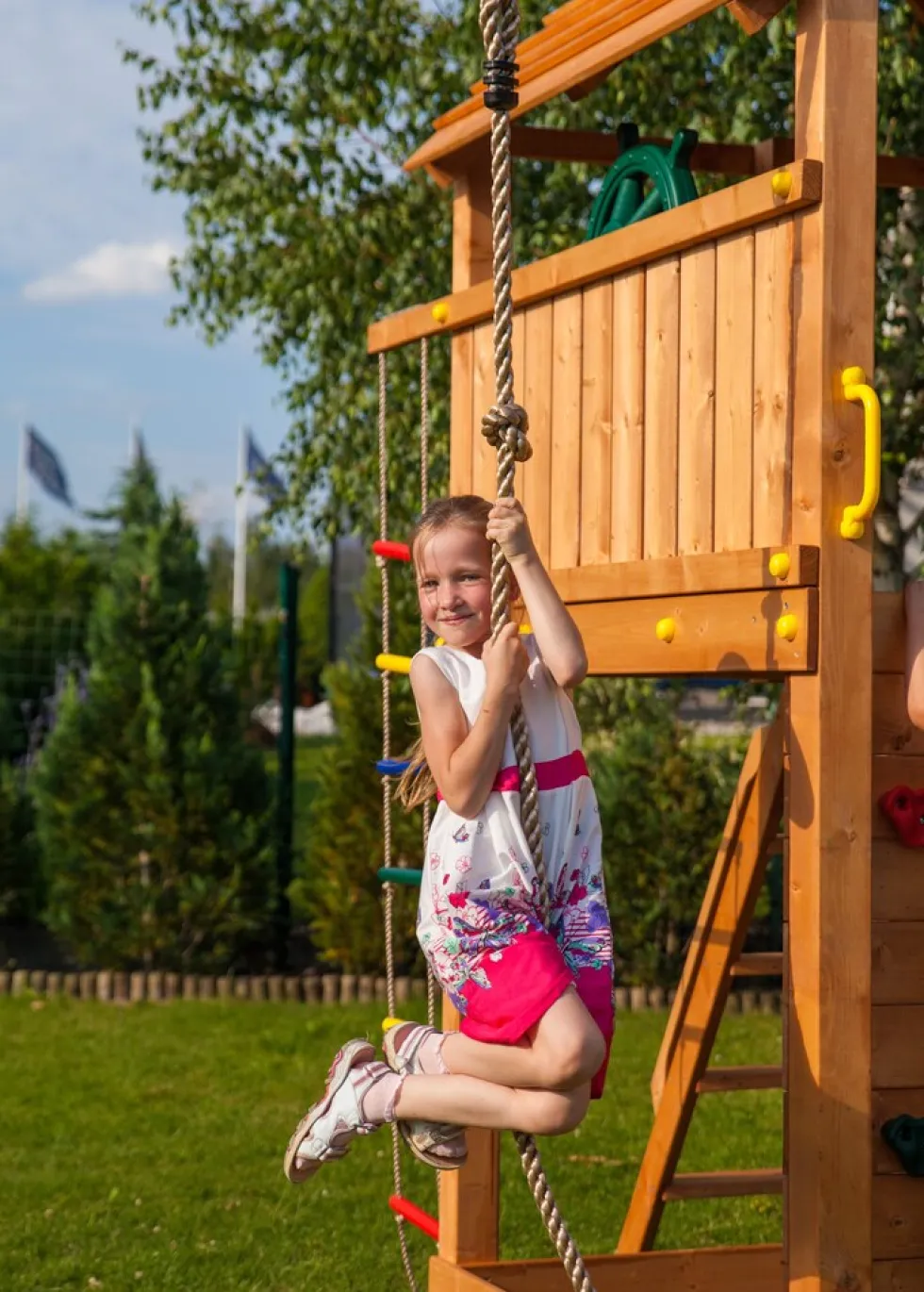 FUNGOO Spielturm Klettergerüst FORTRESS Move+