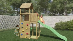 FUNGOO Spielturm Klettergerüst Boomer3 KDI