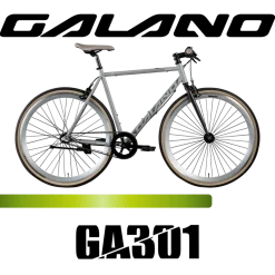 Galano GA301 Fitnessrad 28 Zoll 700c City Bike Stahlrahmen 3 Gang Nexus Rücktritt Fahrrad Urban Bike