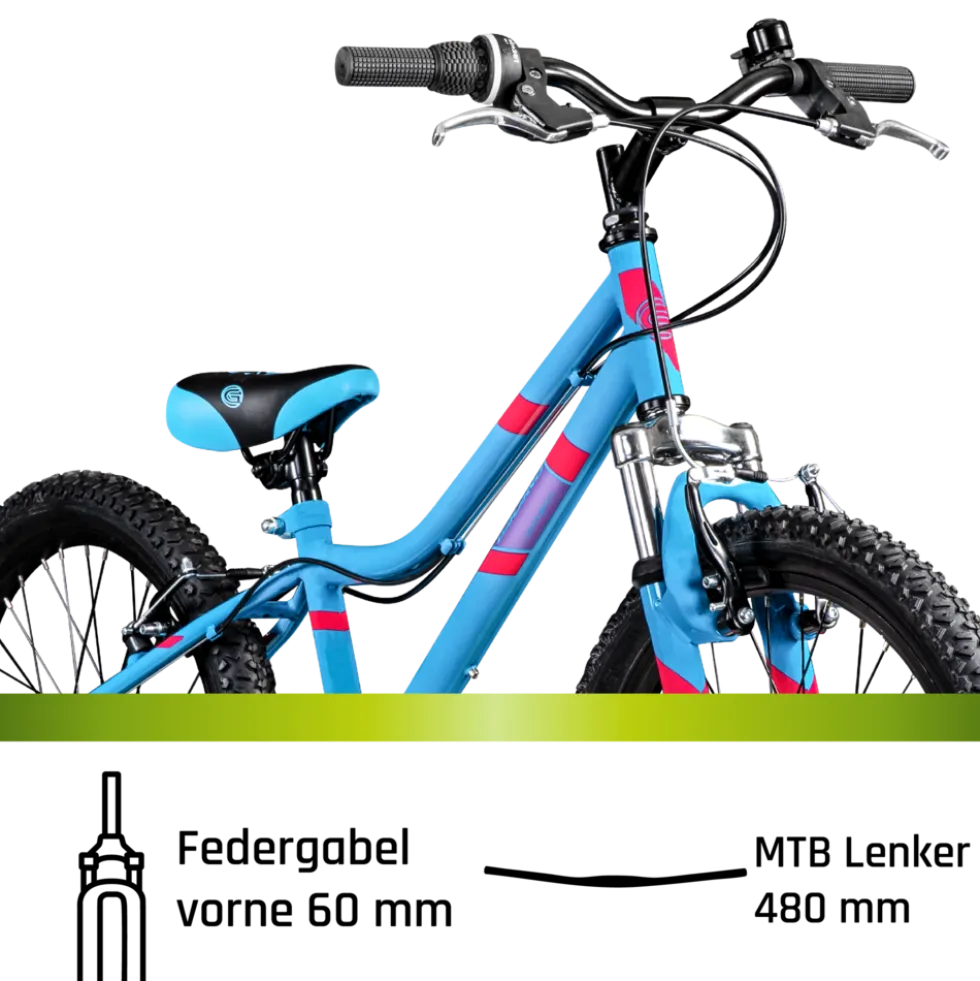 Galano GA20 Kinderfahrrad 20 Zoll 120 - 135 cm Mädchen Jungen Fahrrad ab 5 Jahre Mountainbike 7 Gänge MTB Hardtail Kinder Fahrrad
