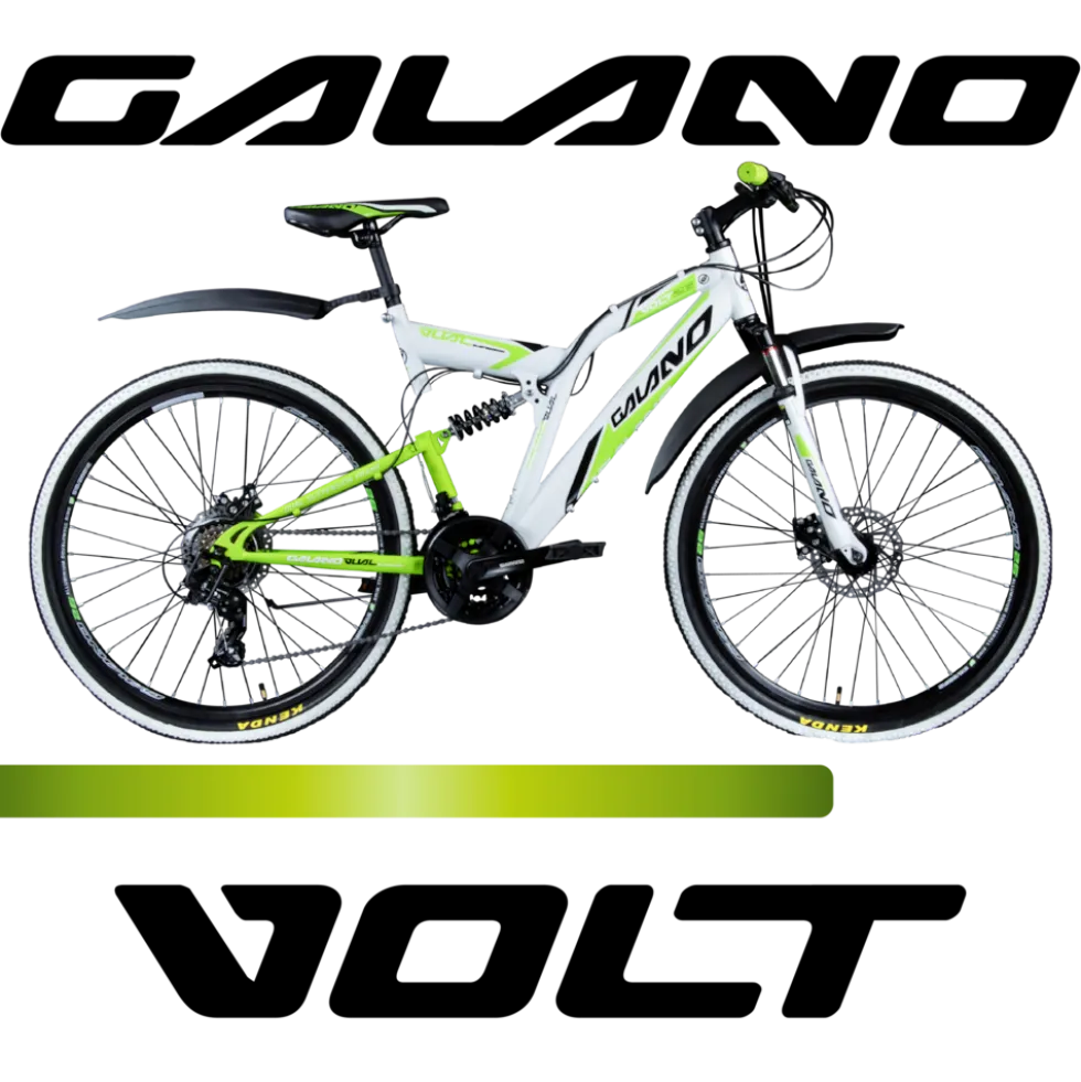 Galano Volt DS Mountainbike Fully ab 160 cm Jugendfahrrad 26 Zoll Fahrrad 21 Gang MTB für Jungen und Mädchen Jugendrad
