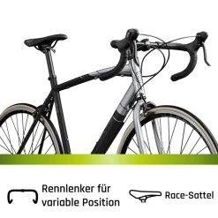 Galano Vuelta STI Rennrad Herren ab 150 cm Fahrrad Road Bike Fitnessrad Rennfahrrad für Einsteiger Tour 14 Gänge