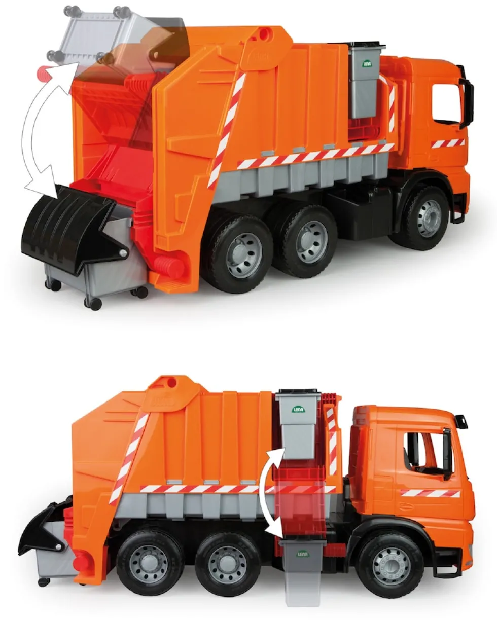GIGA TRUCKS Müllwagen Arocs mit Aufklebern