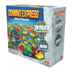 Goliath - Domino Express - Master Set L (350 Teile) Dominosteine, bis 9 Meter lange Strecken, ab 6 Jahren
