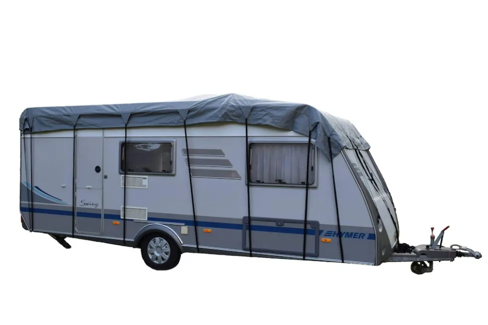 GreenYard Wohnwagen Schutzdach 500 cm Abdeckplane Wohnmobilschutzdach