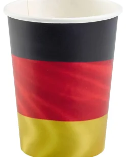 Großes Deutschland Fan-Set (30-teilig) EM WM anfeuern schwarz rot gold Fußallparty