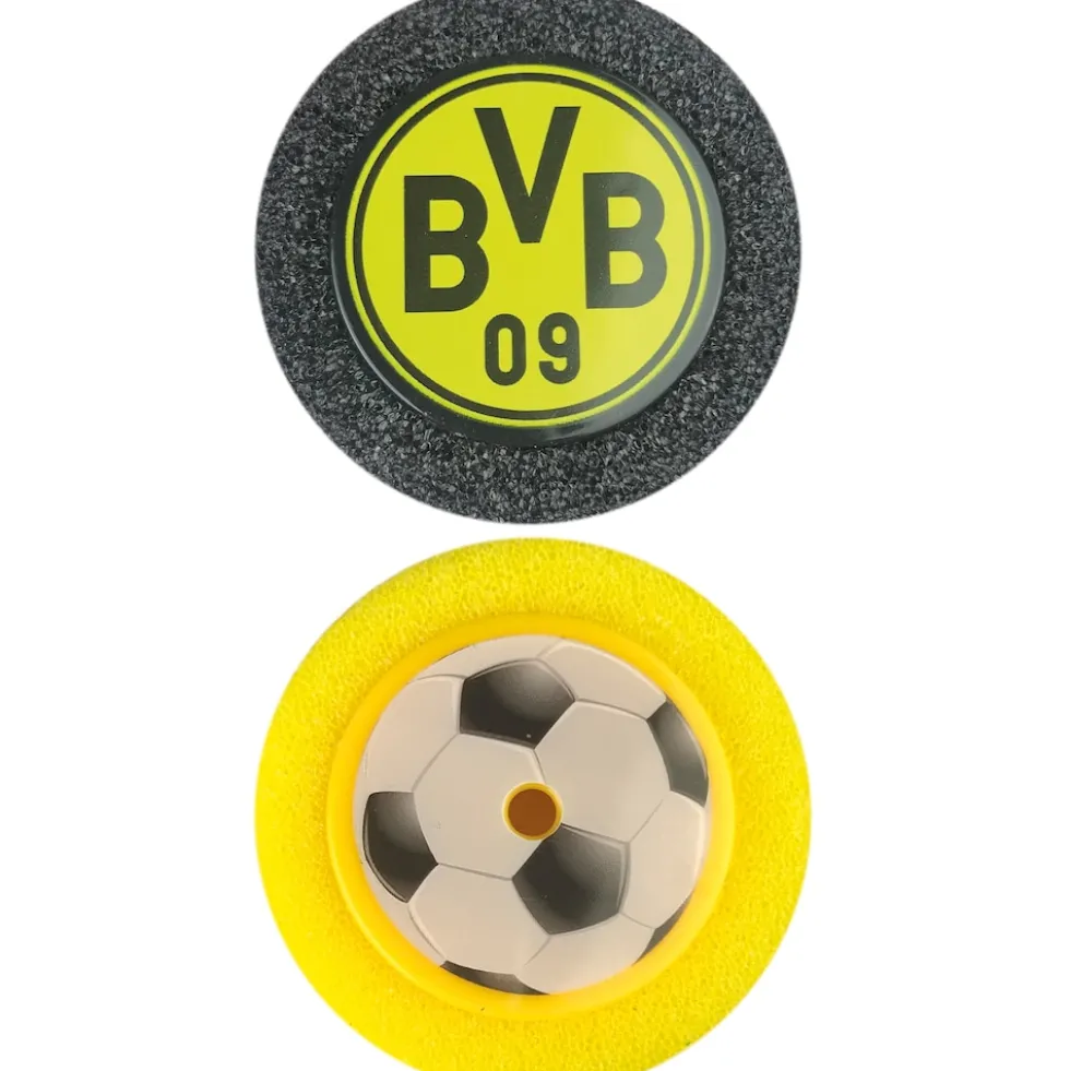 Happy People 16124 - BVB Foam Shooter Wasserspritze (ca. 26 cm) Wasserpistole Badespaß Kinder
