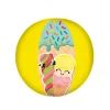 Happy People 77452 - Happy Summer Strandball Wasserball (ca. 29 cm) Ball Kinder Garten Spielball