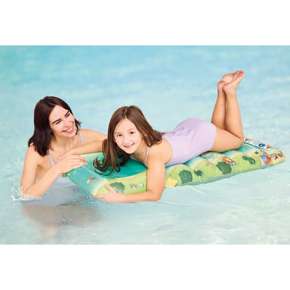 Happy People 16698 - Tempo kleine Fische! Kinderluftmatratze - Das Wettschwimmen gegen die Zeit