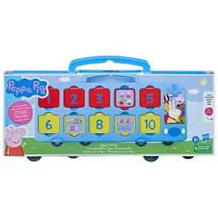 Hasbro Peppa Pig Peppas Zahlenspaß-Bus Mehrfarbig Lernspielzeug