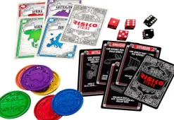 Hasbro - Risiko Strike Kartenspiel Würfelspiel Strategiespiel