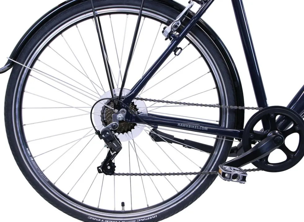 Hawk Citytrek Easy Gent Cityrad Herren 28 Zoll 55 cm Diamant - Anthrazit