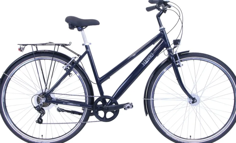 Hawk Citytrek Easy Lady Cityrad Damen 28 Zoll 46 cm Trapez - Anthrazit