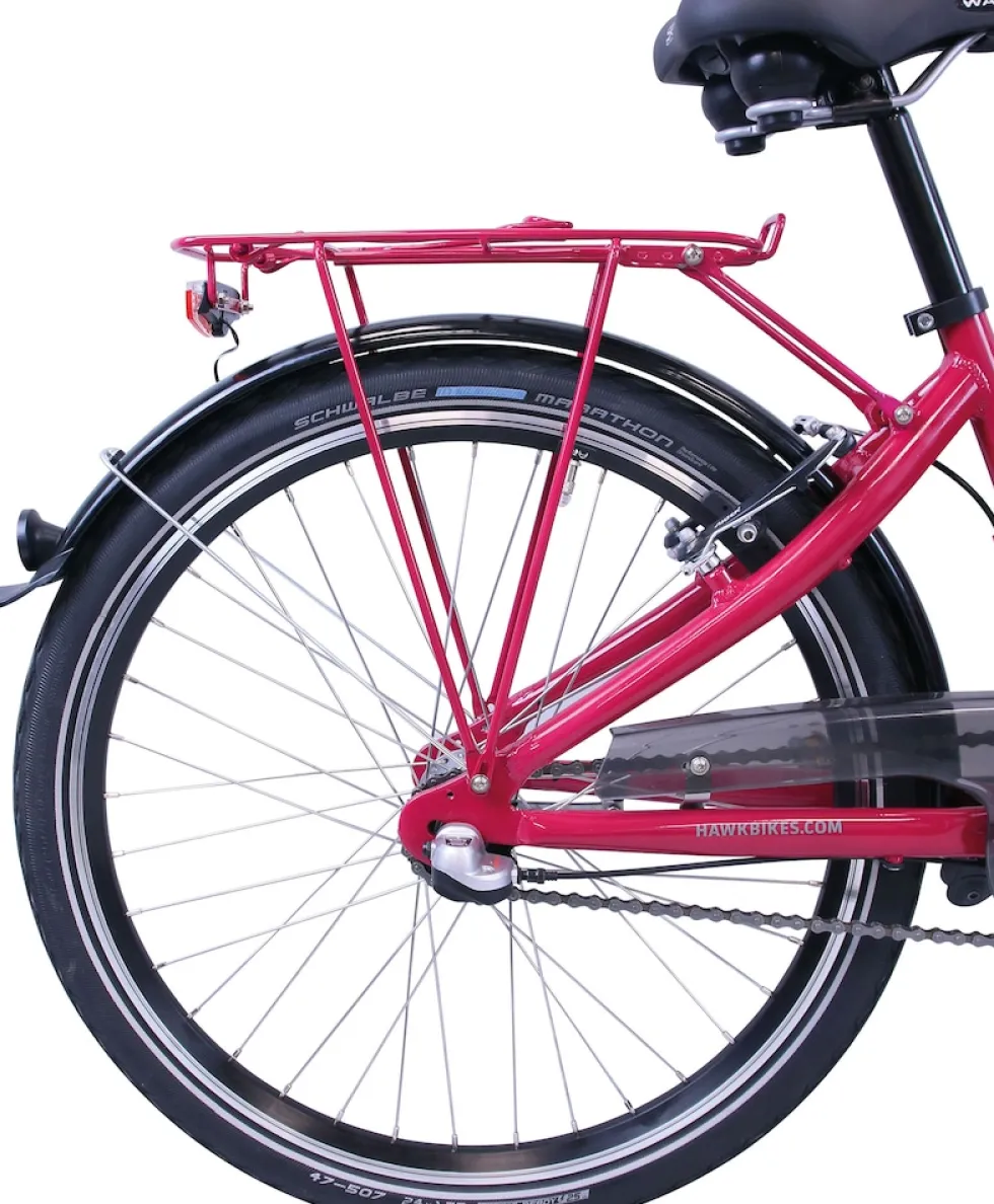 Hawk City Wave Jugendrad Mädchen 24 Zoll 35 cm Wave - Blau