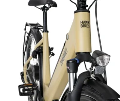 Hawk E-Trekking Lady E-Trekkingrad Damen 28 Zoll 50 cm Wave - Gelb