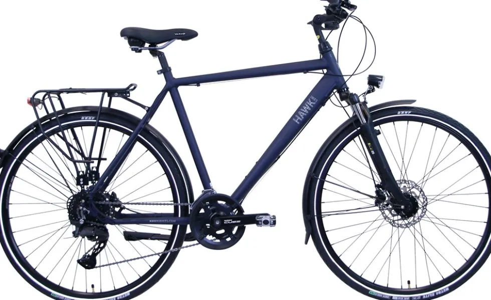Hawk Trekking Gent Deluxe Trekkingrad Herren 28 Zoll 52 cm Diamant - Anthrazit