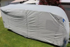 HC Outdoor Wohnwagen Abdeckplane Größe S 460 x 250 x 220 cm