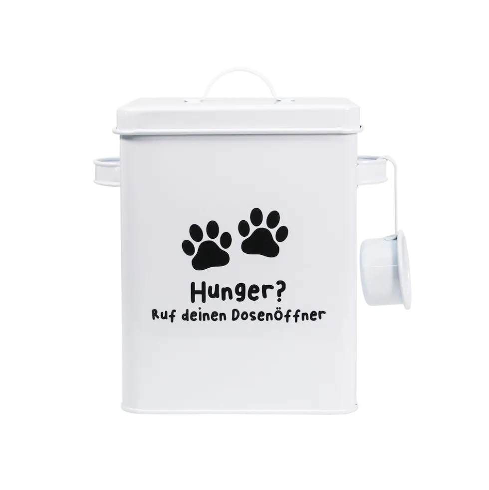 HTI-Living Futtertonne für Trockenfutter Retro