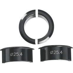 Humpert Ergotec 31,8 auf 25,4 mm Vorbau Adapter Reduzierhülse Lenkervorbau Fahrradvorbau Vorbauadapter Set