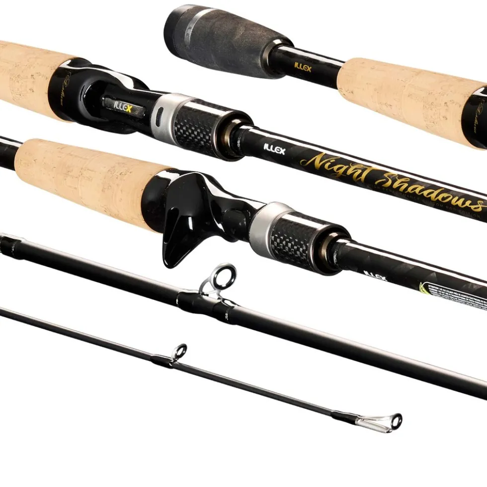 ILLEX Night Shadows B 220 MH 2,20m 7-28g Power Versatile Baitcastrute