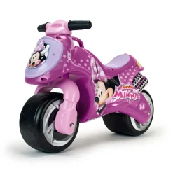 INJUSA Minnie Mouse Kindermotorrad Rutscherfahrzeug Laufrad ab 18 Monaten