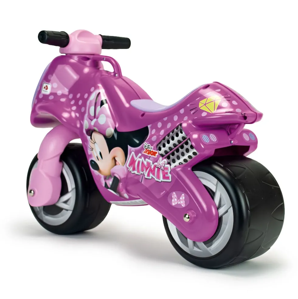 INJUSA Minnie Mouse Kindermotorrad Rutscherfahrzeug Laufrad ab 18 Monaten