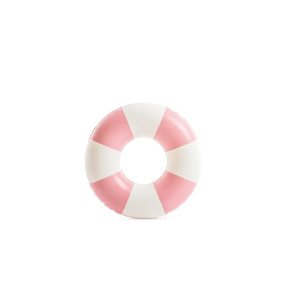 INTEX Coastal Cabana Schwimmring 91 cm für Pool Strand Schwimmreifen Kinder rosa
