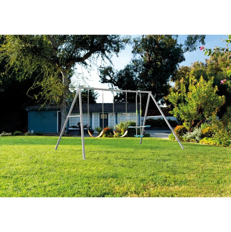 INTEX 44123 - 3er Schaukel-Set (343x254x211cm) Schaukel Stahlrahmen