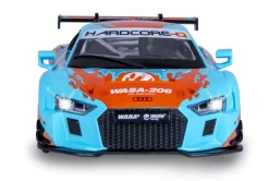 JAMARA Audi R8 LMS Diecast 1:24 blau inkl. Knopfzellen