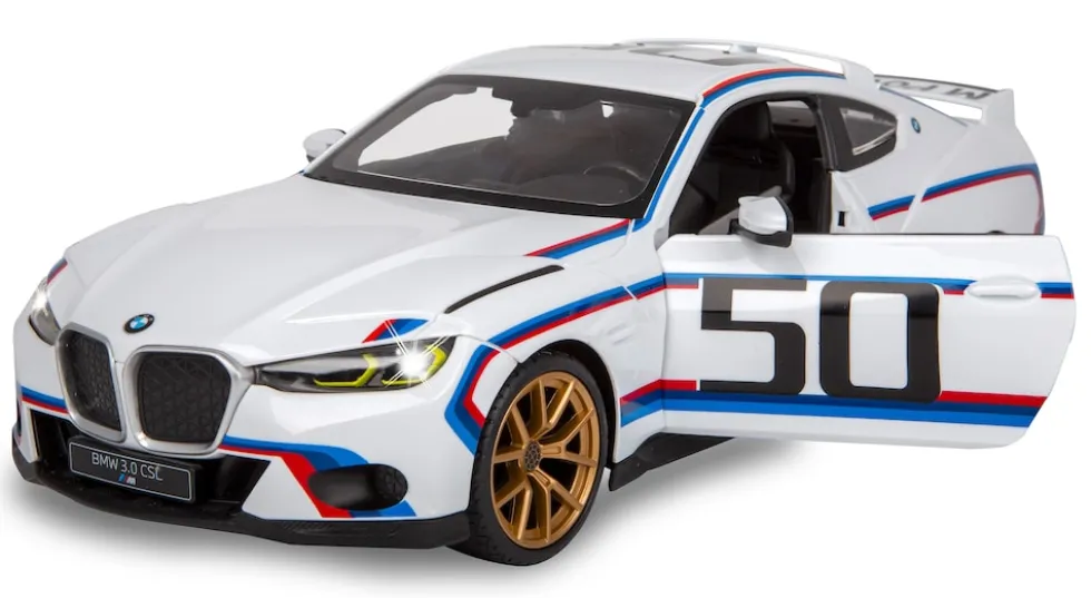 JAMARA BMW 3.0 CSL 1:14 weiß 2,4GHz Tür manuell