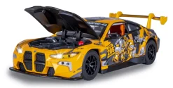 JAMARA BMW M4 GT3 Diecast 1:24 gelb inkl. Knopfzellen