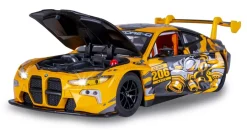 JAMARA BMW M4 GT3 Diecast 1:24 gelb inkl. Knopfzellen