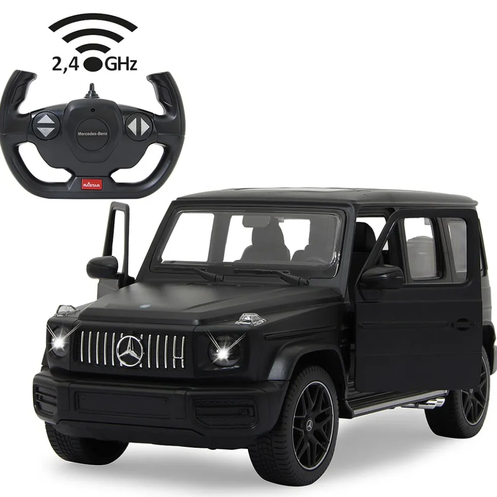 JAMARA Mercedes-AMG G63 1:14 schwarz 2,4GHz Tür manuell