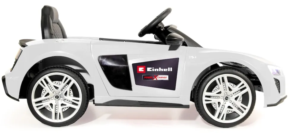 JAMARA Ride-on Audi R8 Spyder weiß 18V Einhell Power X-Change