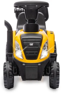JAMARA Rutscher Caterpillar Traktor mit Anhänger gelb 2in1