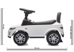 JAMARA Rutscher Land Rover Discovery weiß 2in1
